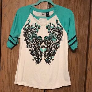 Harley-Davidson V-Neck T-Shirt